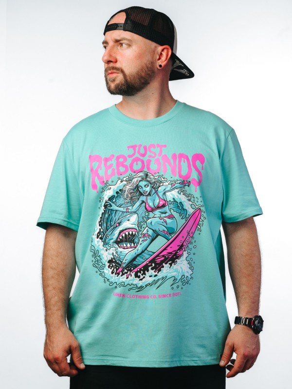 Tričko Rebounds turquoise